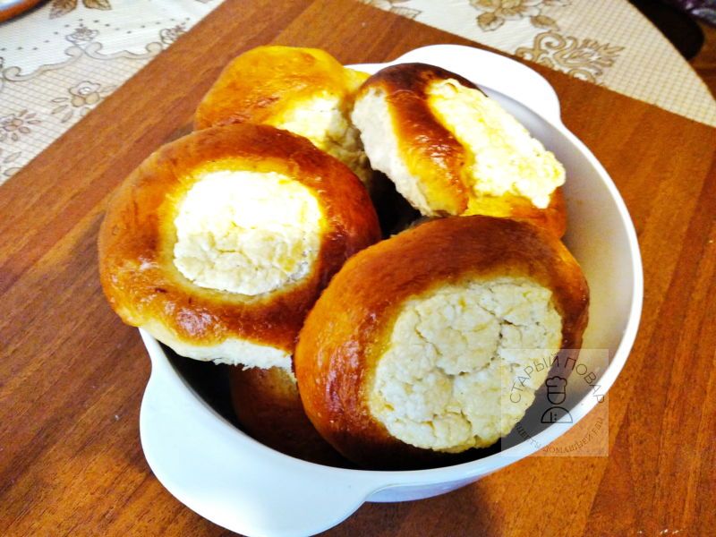 Готовые ватрушки