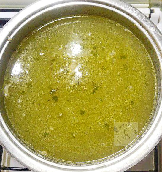 Гречневый суп с мясом
