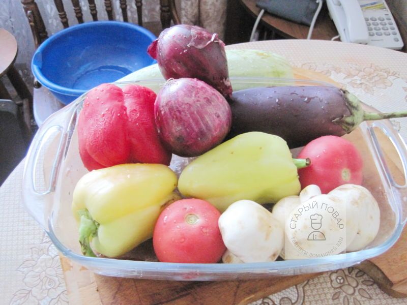 овощи для запекания