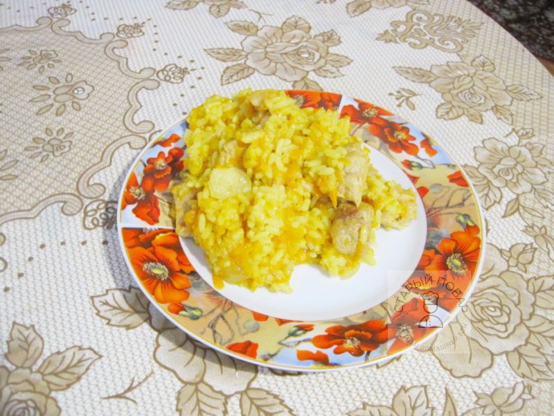 Готовый плов