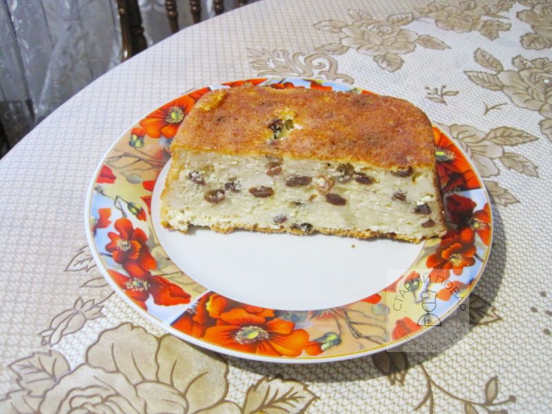 Творожная запеканка