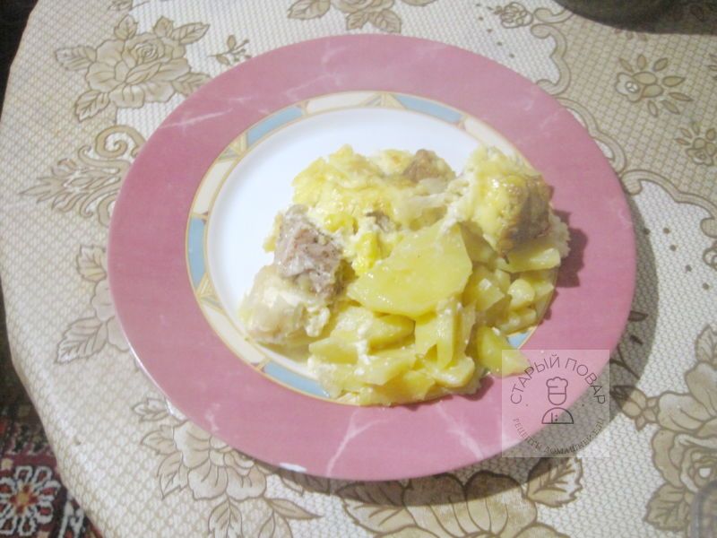 мясо по французски готов