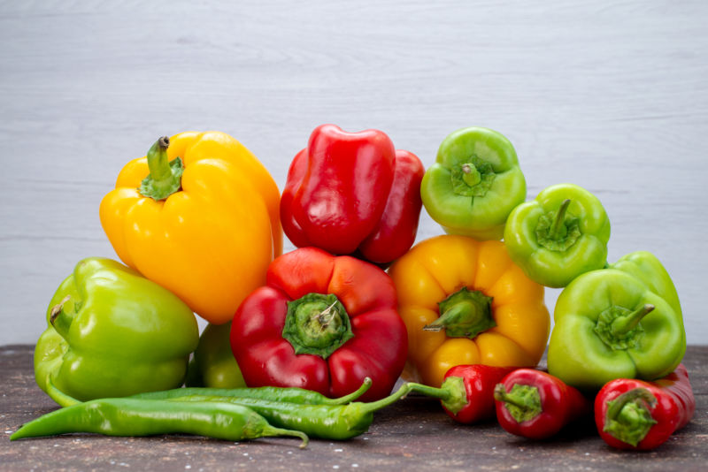Перцы не только вкусны, но еще и красивы!