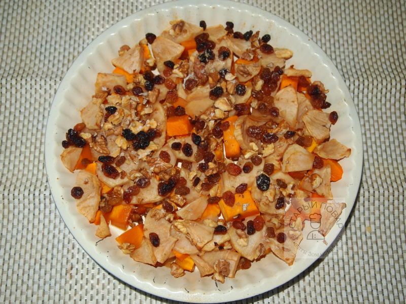 Десерт из тыквы